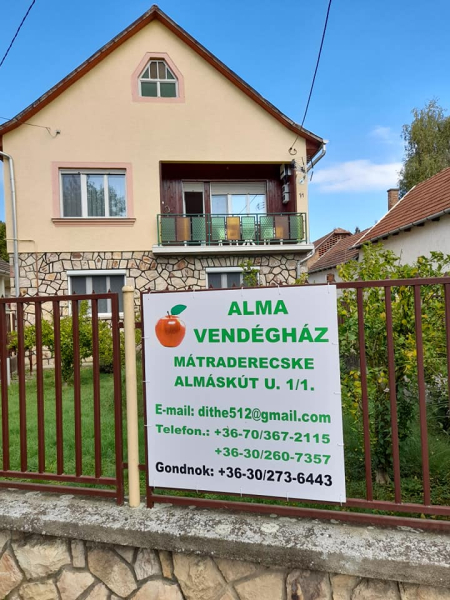 Alma Vendégház  - Mátraderecske